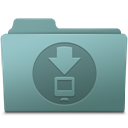 Downloads Folder Willow icon